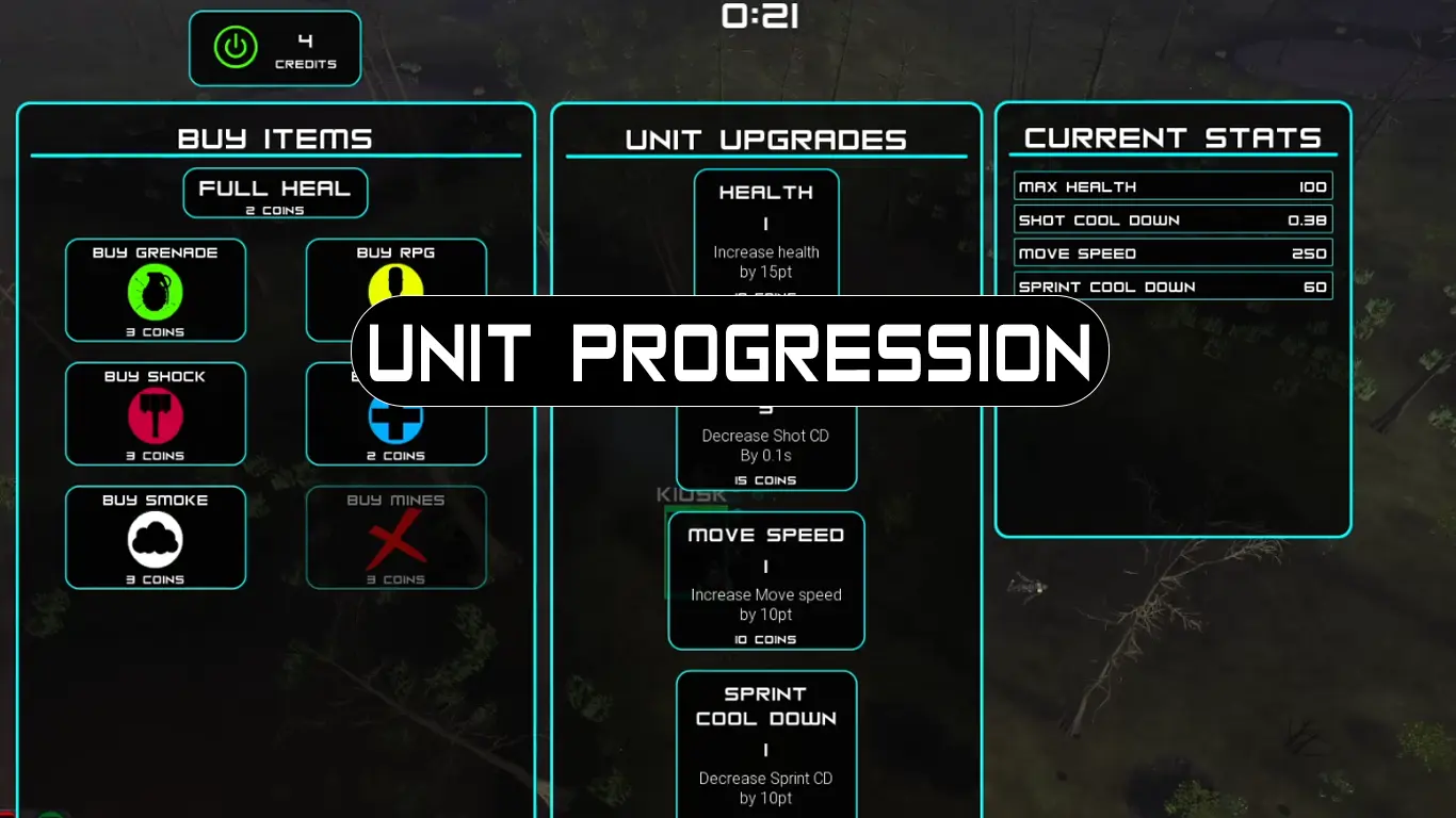 Upgrading Units in ROBA